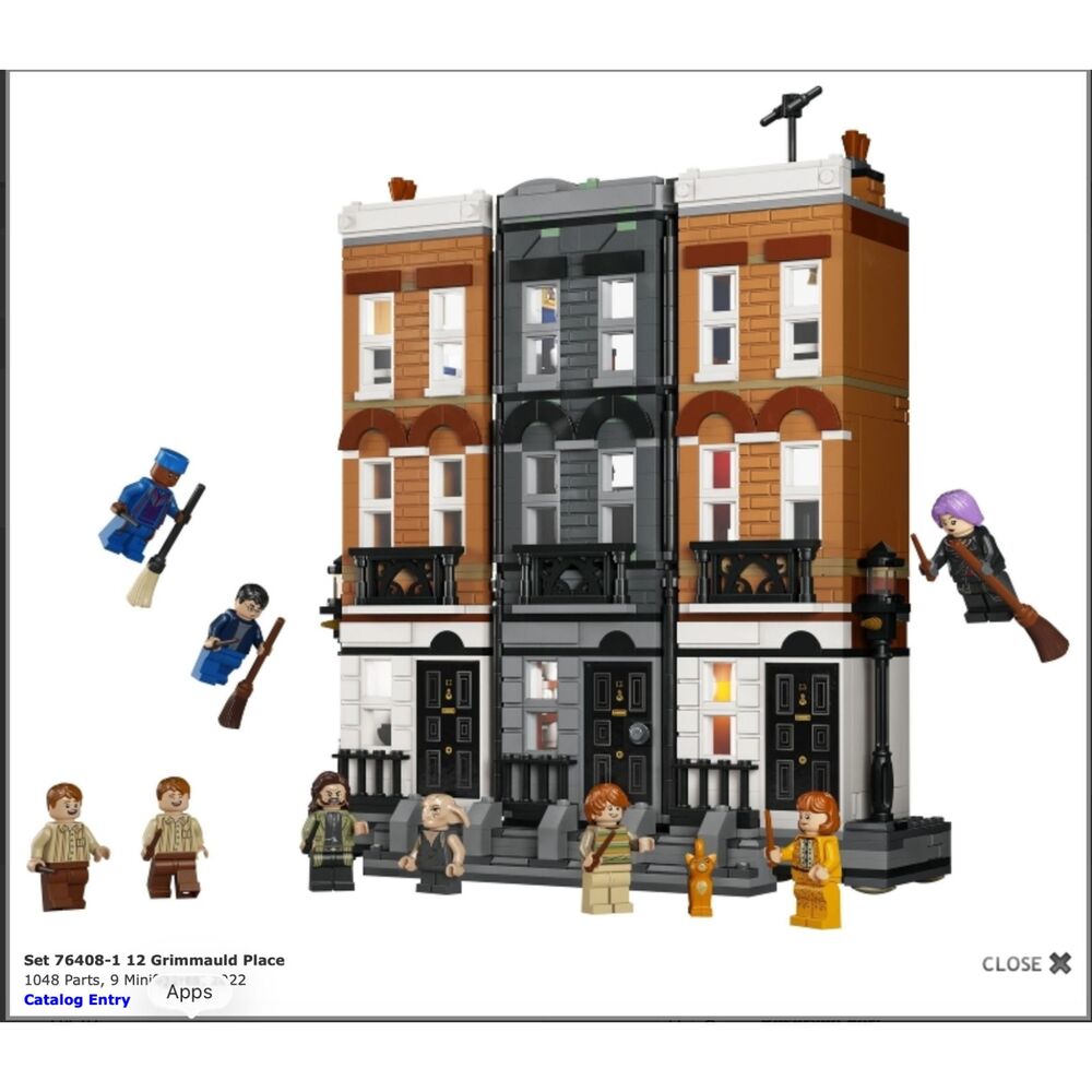 76408 12 Grimmauld Place Lego Set
